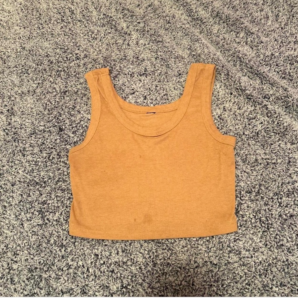 Tan tube top